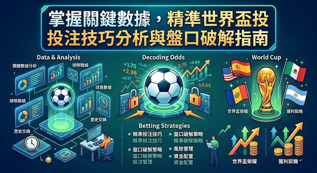 精準世界盃投注技巧分析與盤口破解指南